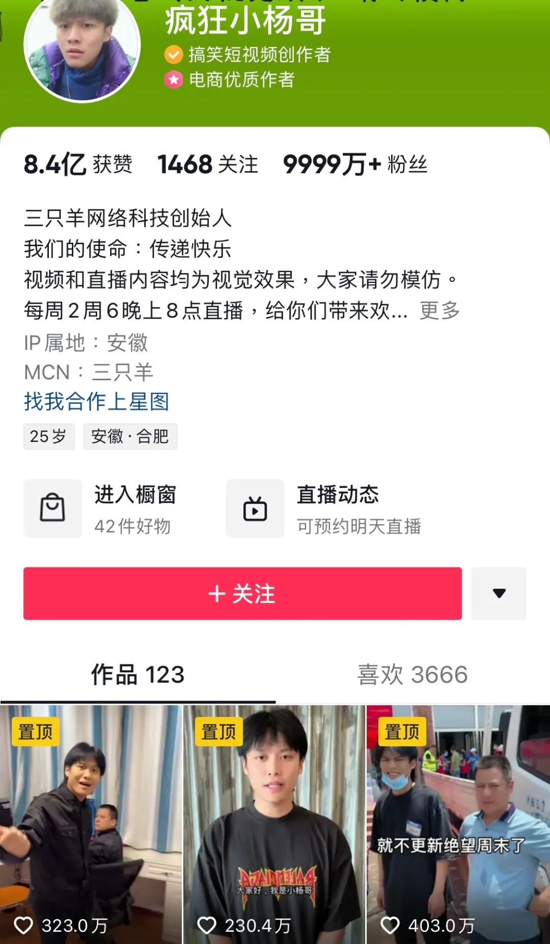 疯狂小杨哥的疯狂帝国